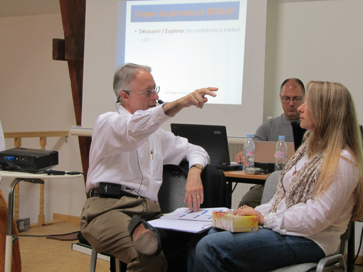 REMAP Visual Field Training -- Brussels 2011
